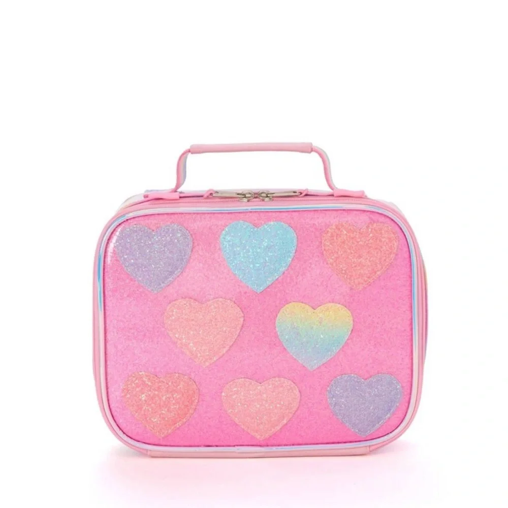 NWT Locker Club Kids Backpack with lunch tote and clear stationery bag